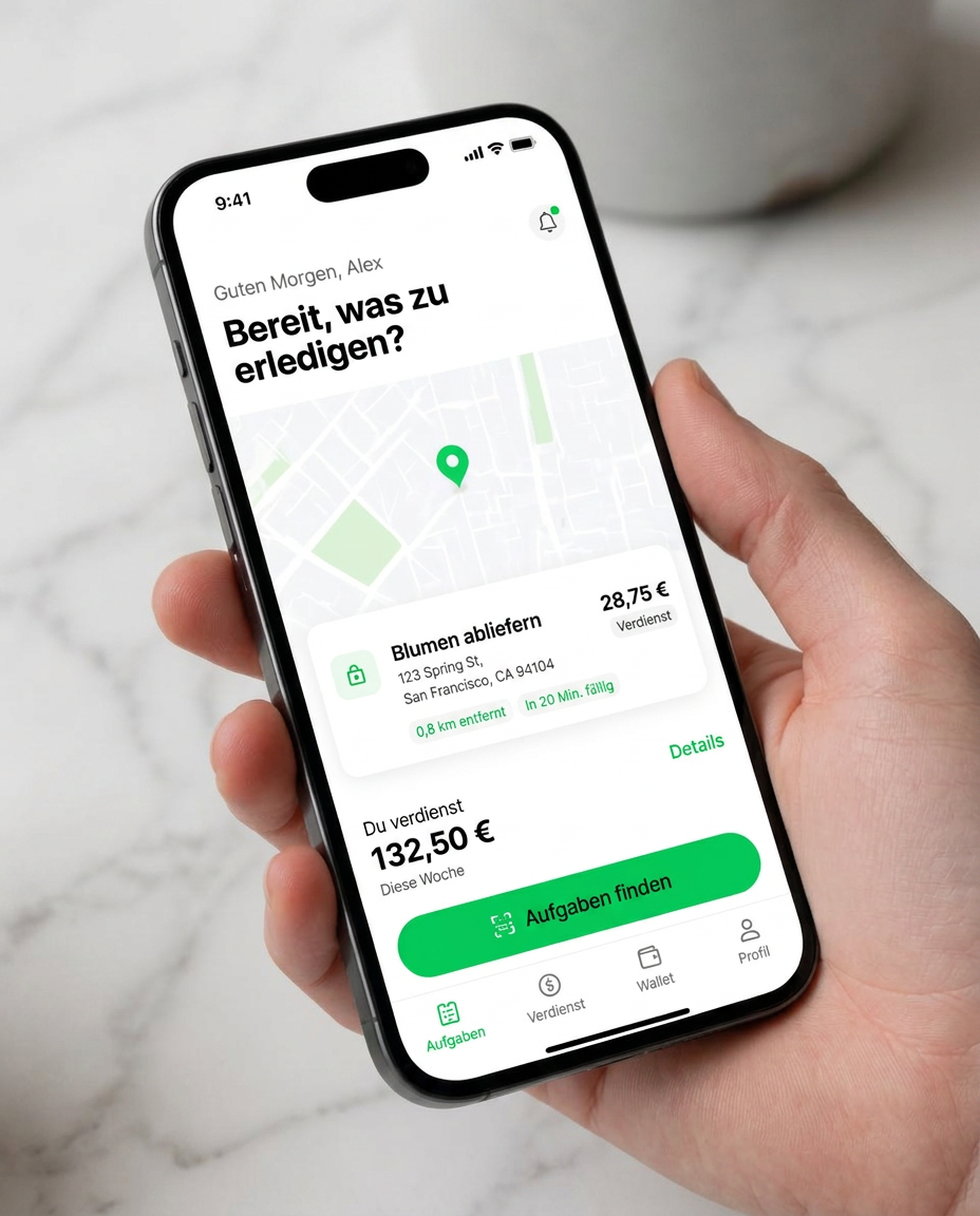 YEEAH! App auf einem Smartphone